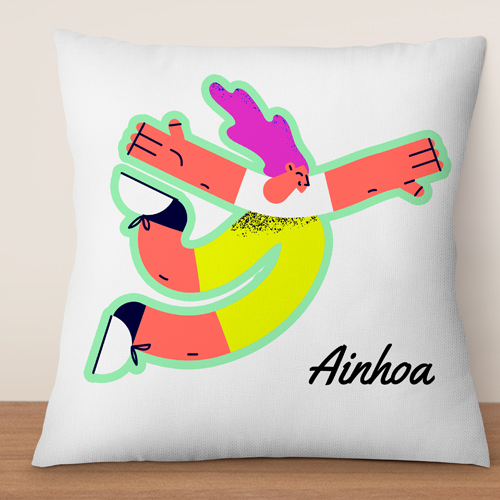 Cojines de pareja lavables con cremallera y relleno